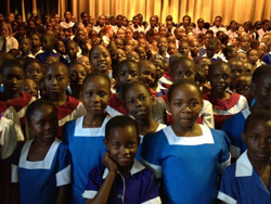 Students at the Zimbabwe Academy of Music